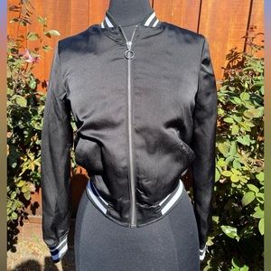 C&C Black Bomber Jacket